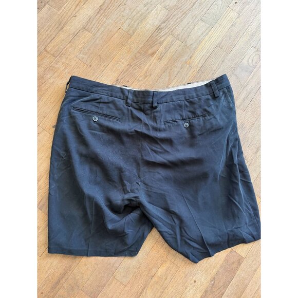 TOMMY BAHAMAS MENS SILK SHORTS BLACK SZ 42 - Picture 2 of 4
